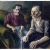 Otto Dix The Parents I (Bildnis der Eltern I), 1921 olio su tela, cm 99 x 113 Kunstmuseum Basel ©Otto Dix, by SIAE 2015 - Otto Dix Stiftung