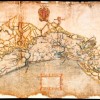 Sebastiano Alberti La laguna di Venezia entro le con terminazioni, 1600 Disegno a colori , 615 x 1215 mm Museo Correr, Fondazione Musei Civici di Venezia