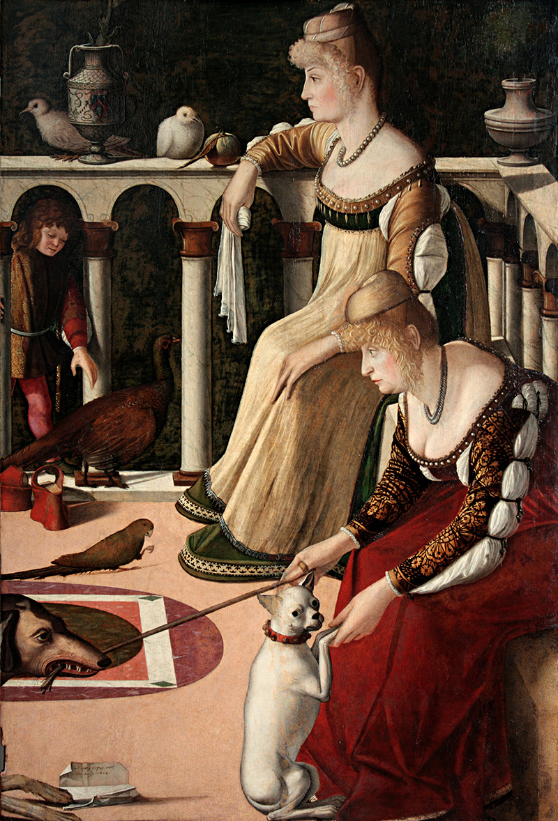 Vittore Carpaccio, <i>Two Venetian Ladies</i>