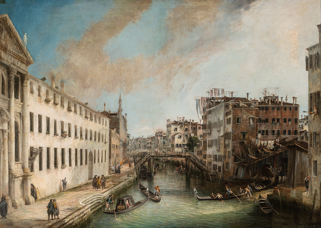 Canaletto, <i>Il Rio dei Mendicanti</i>