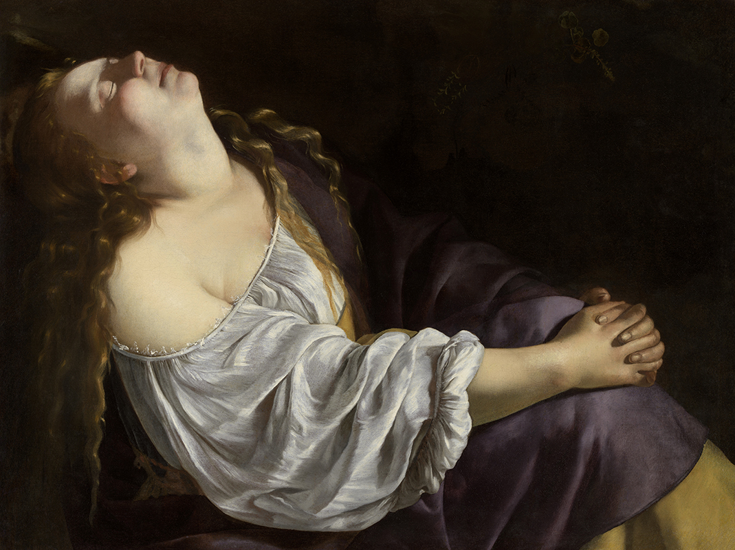 Artemisia Gentileschi, <i>Maria Maddalena in estasi</i>