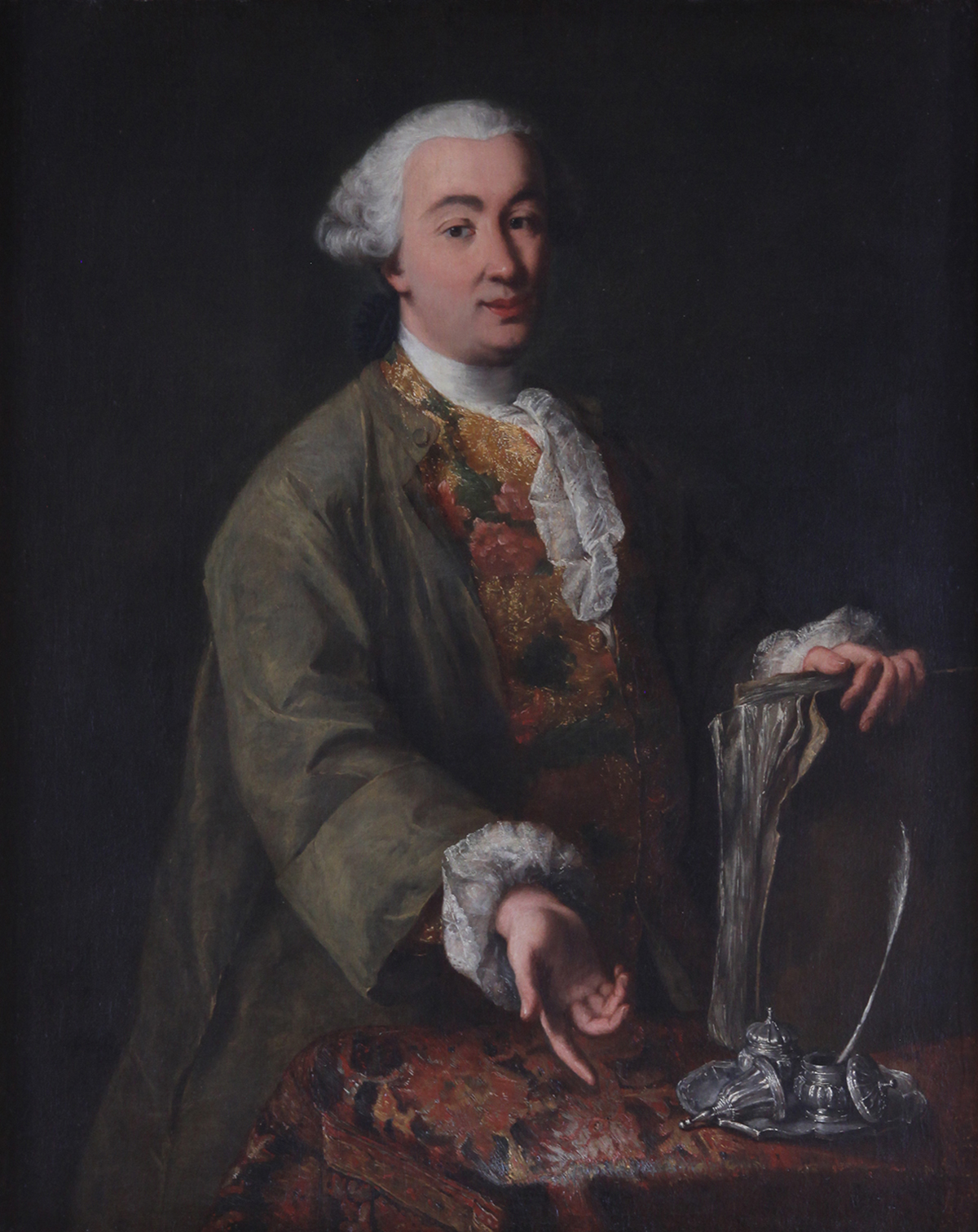 Alessandro Longhi, <i>Portrait of Carlo Goldoni</i>