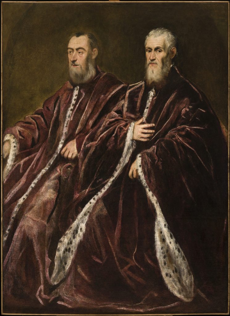 Ritratto di due senatori di Tintoretto