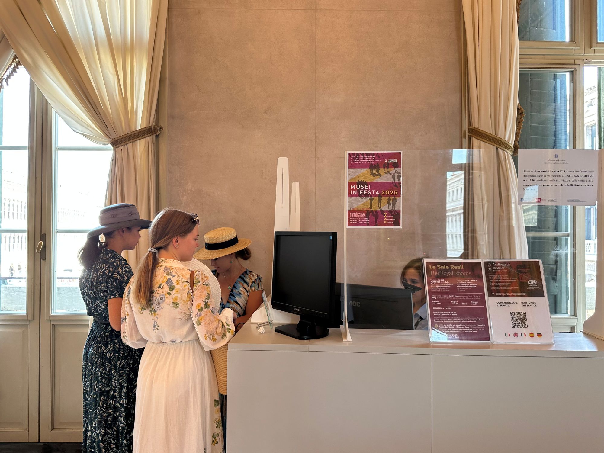 Biglietteria del Museo Correr