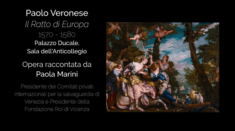 Copertina Arte di guardare, Ratto d'Europa