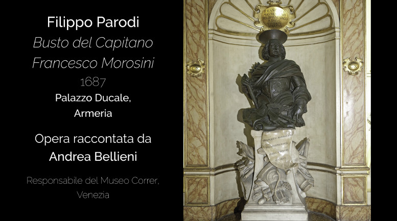 Copertina Arte di guardare, Busto di Morosini