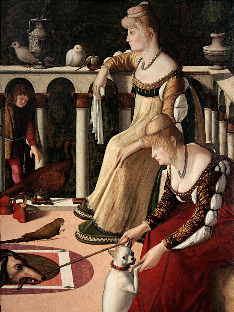 Due dame di carpaccio evidenza