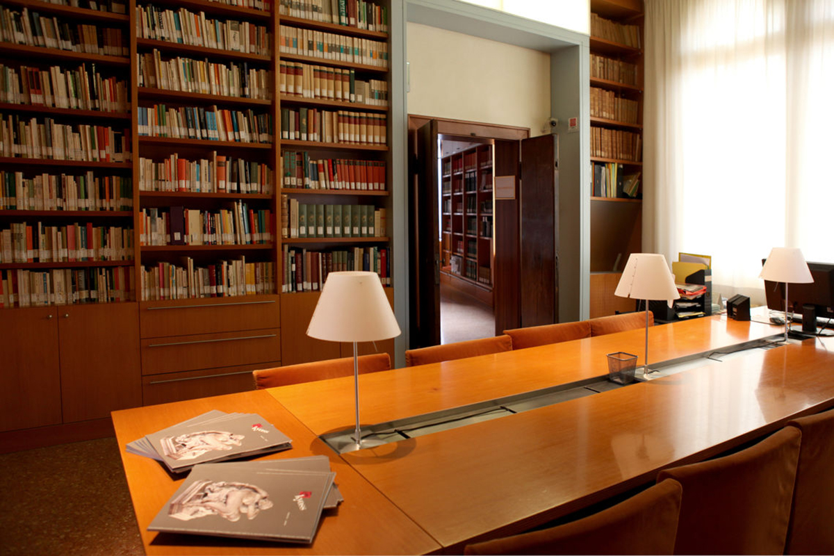 Biblioteca di casa di carlo goldoni