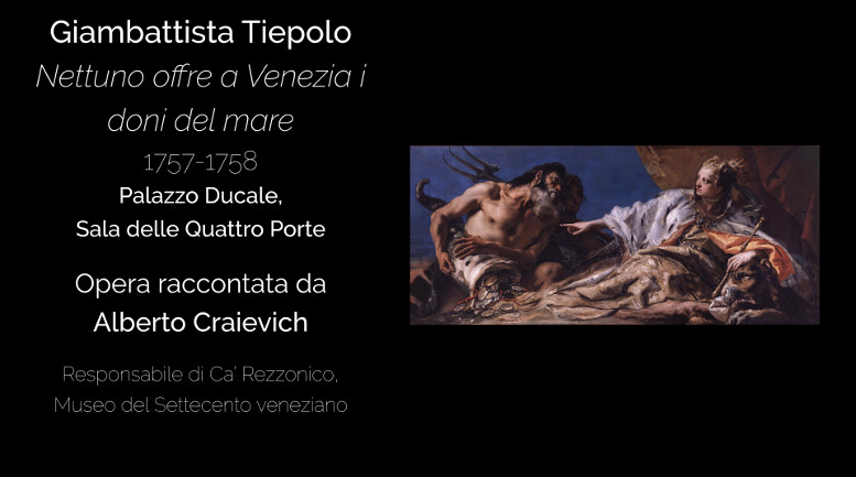 Copertina Arte di guardare, Nettuno e Venezia