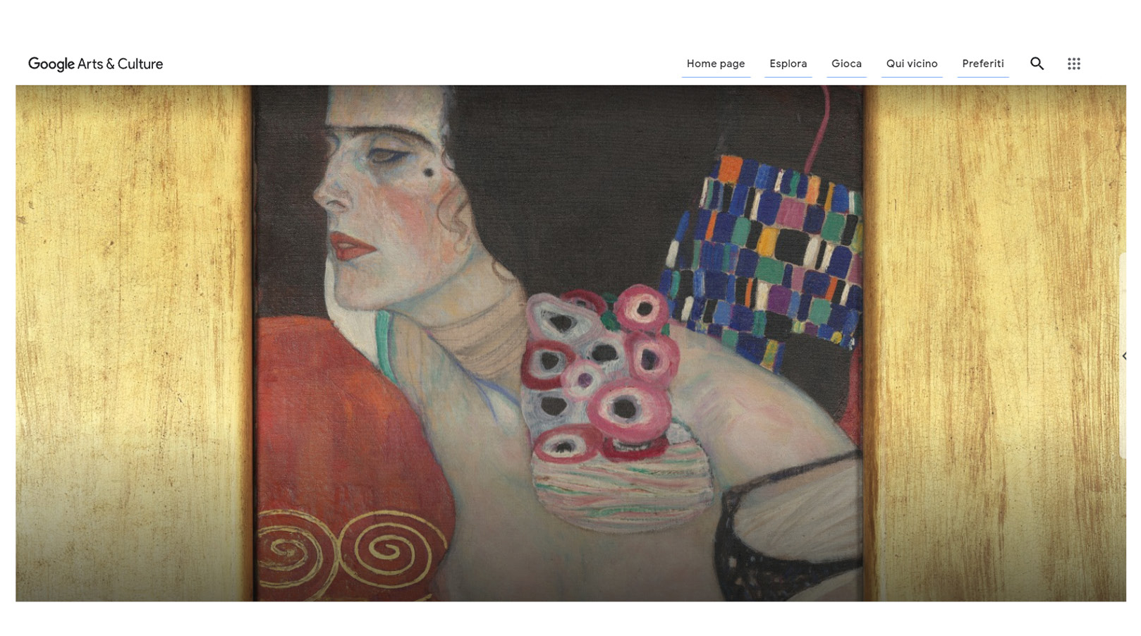 grafica giuditta II di Klimt