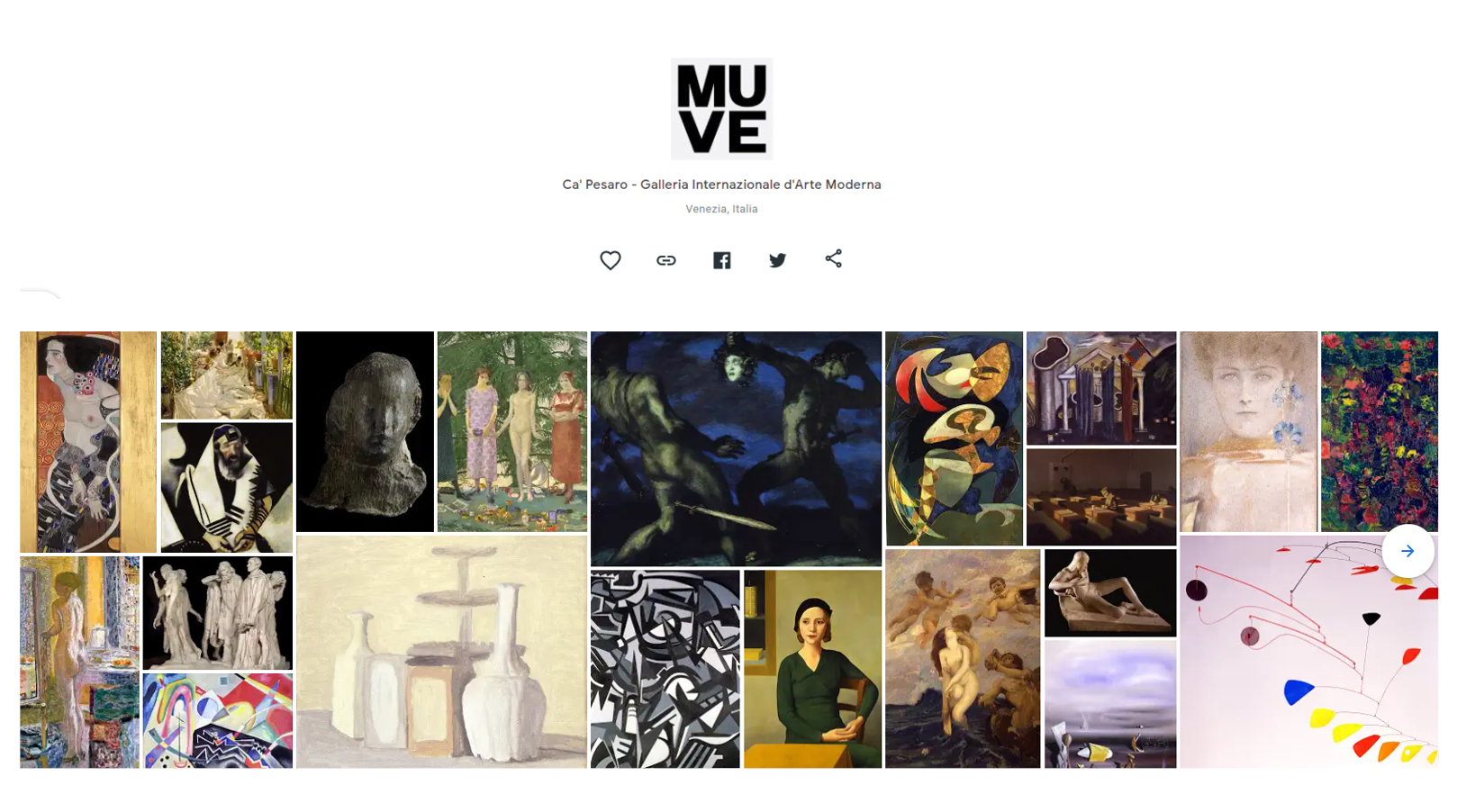 Photo Gallery Collezione Ca’ Pesaro