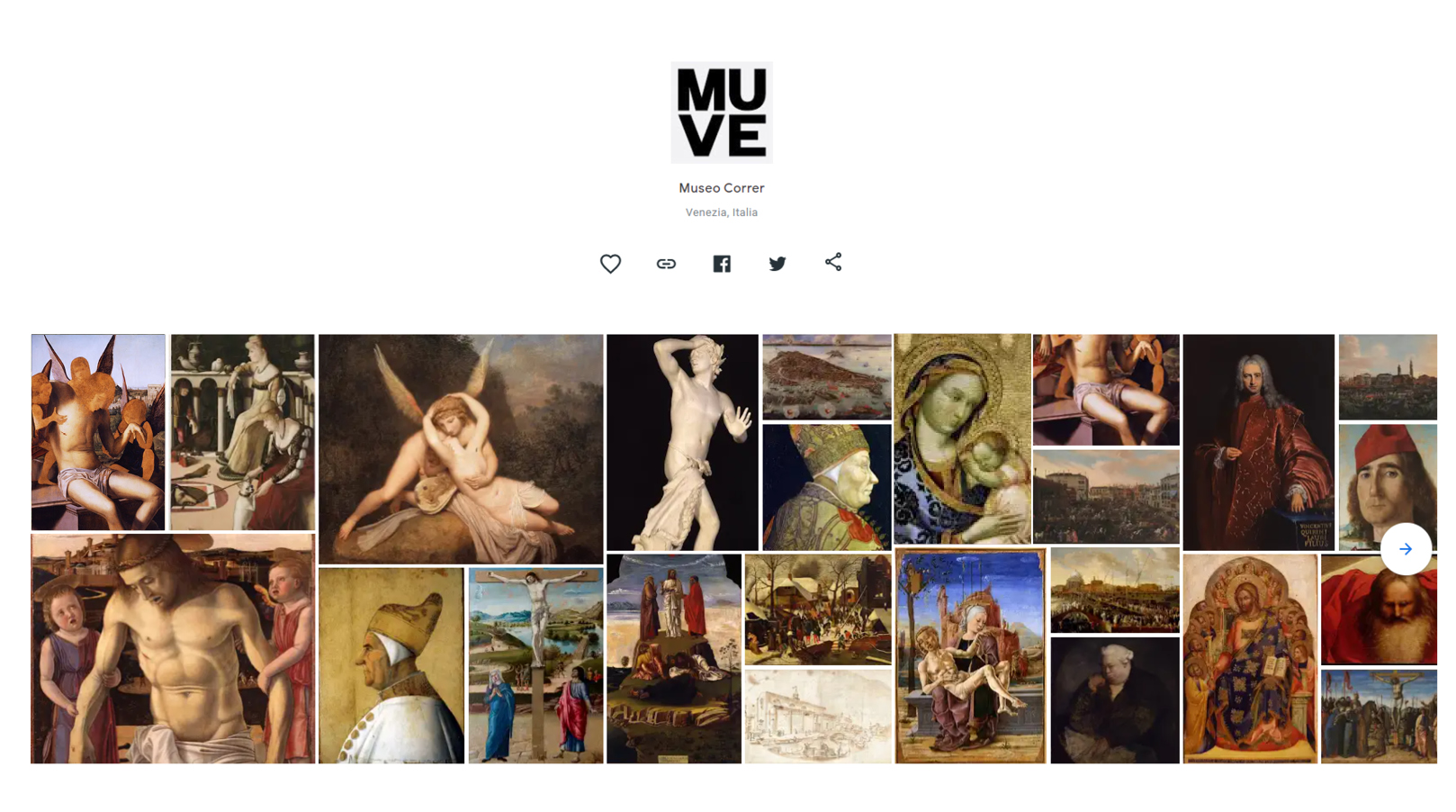 Photo Gallery Collezione Museo Correr