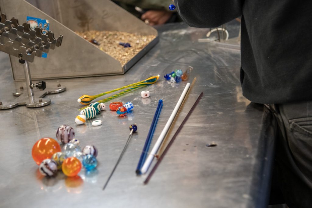 oggetti per lavorare il vetro