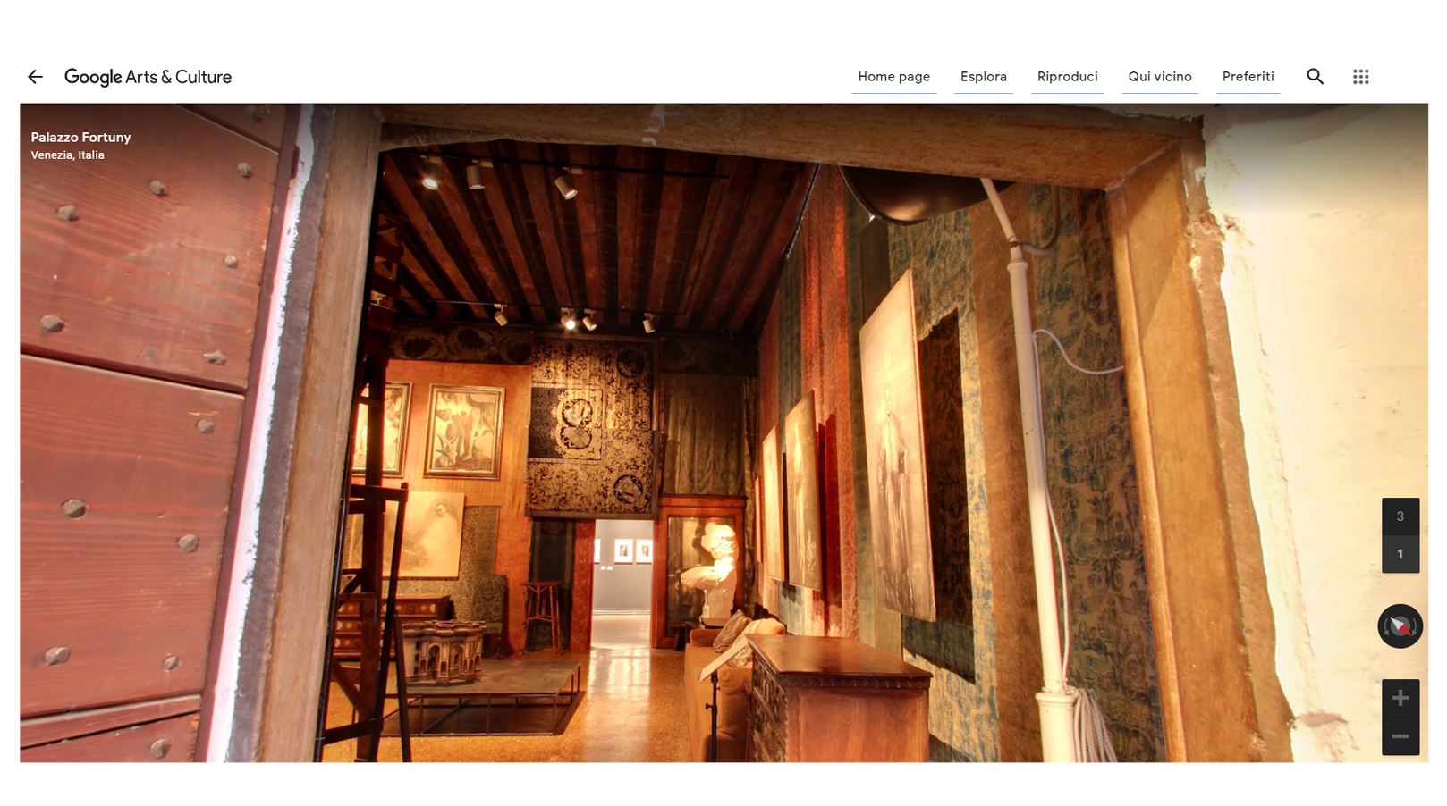 Virtual Tour Museo di Palazzo Fortuny