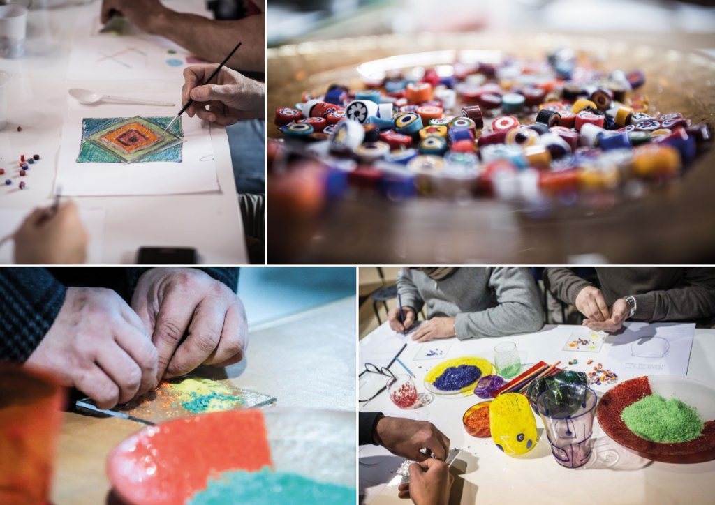 immagini di lavorazione vetro