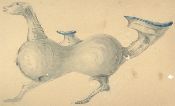 Disegno realizzato alla scuola del vetro