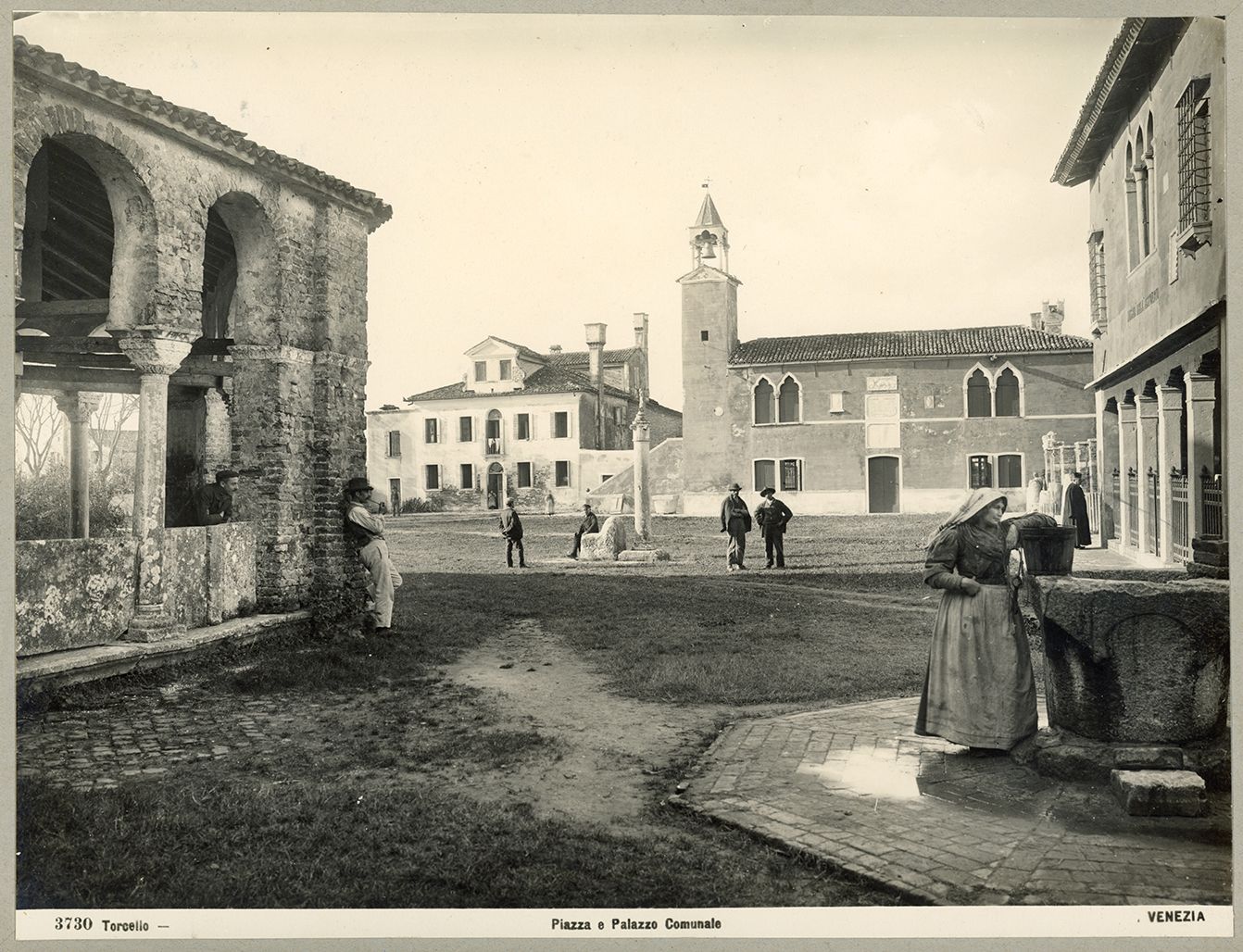 Foto storica dell'isola di Torcello