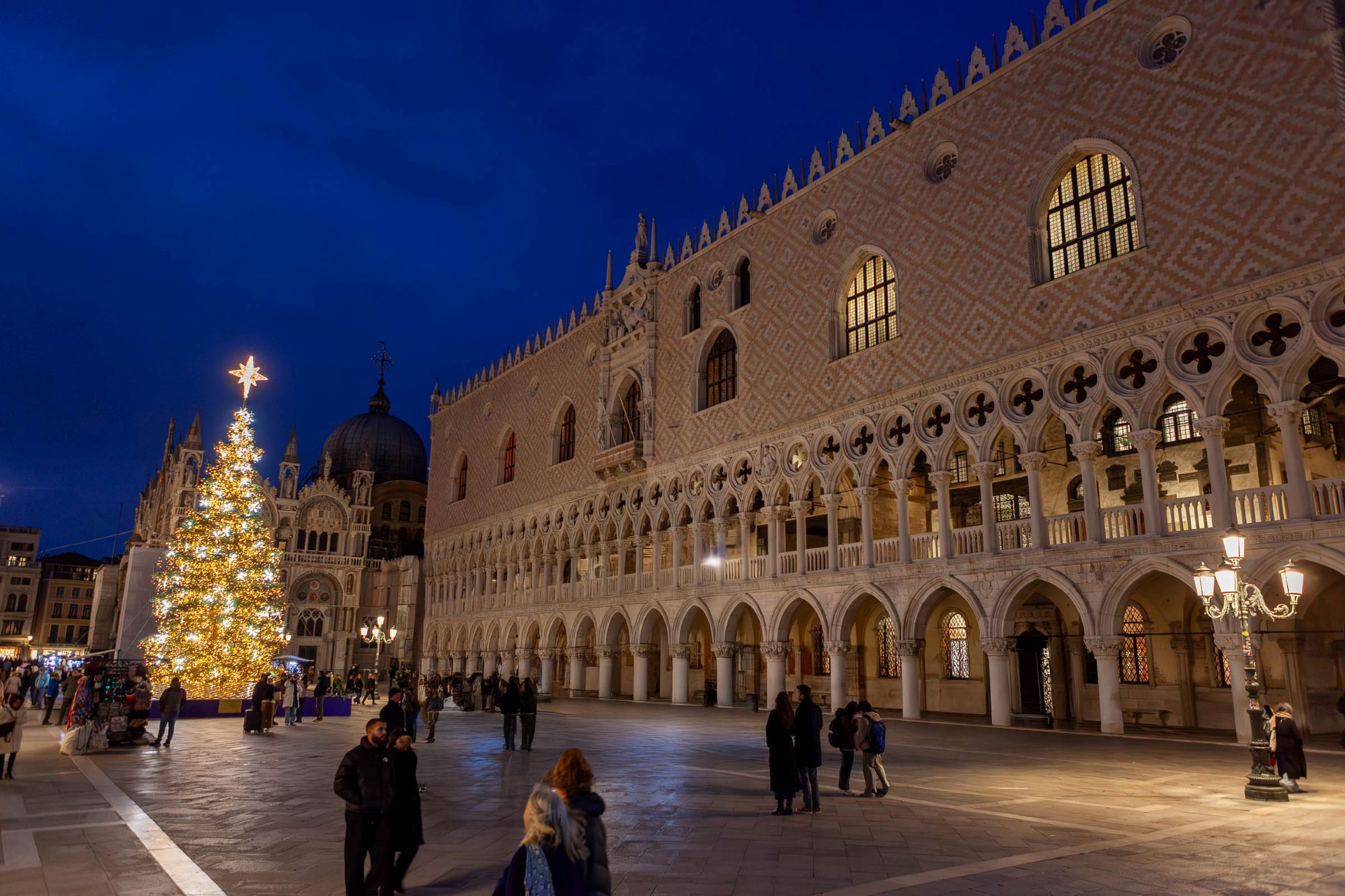 palazzo ducale di notte
