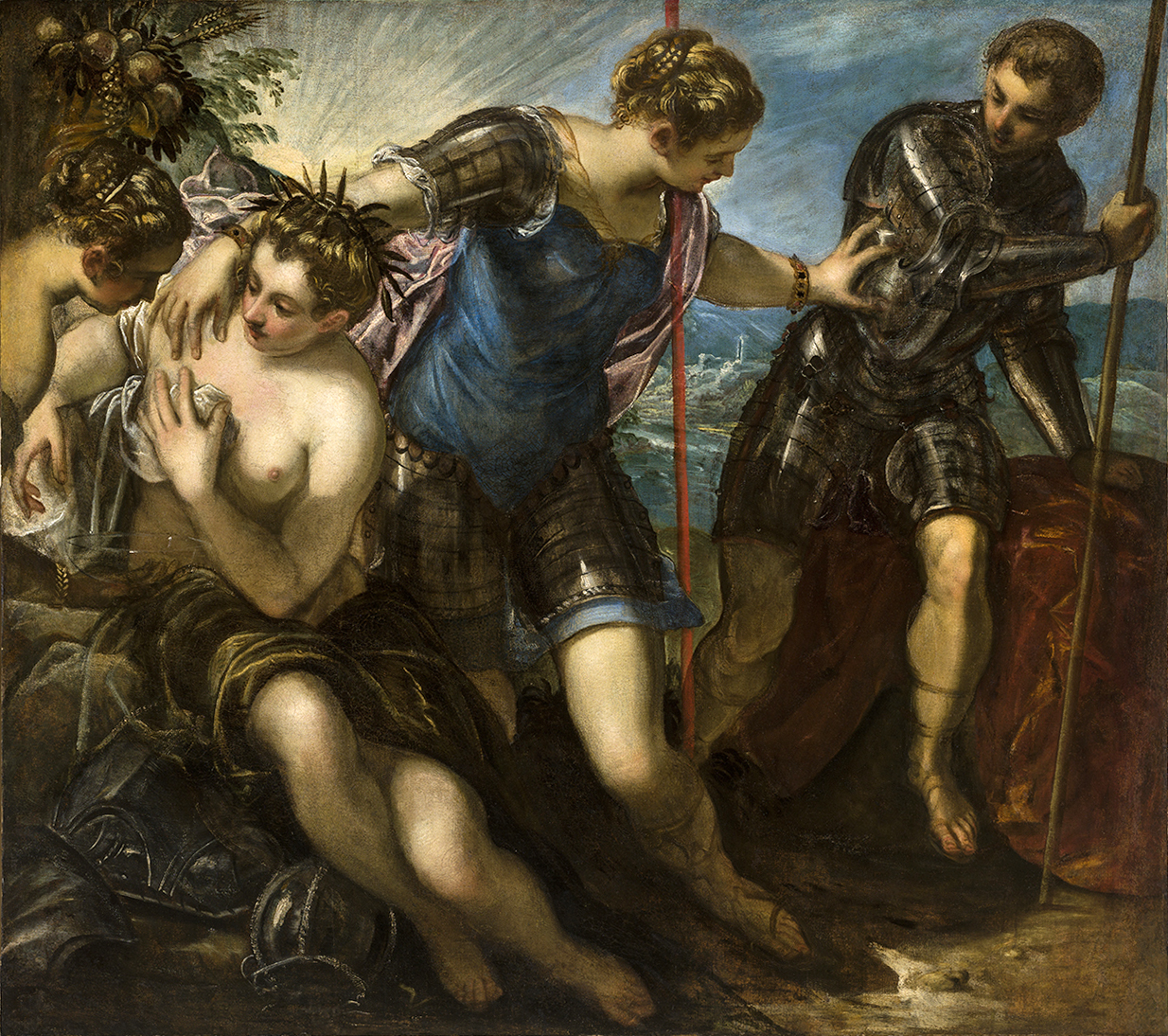 Tintoretto, Pallade allontana Marte