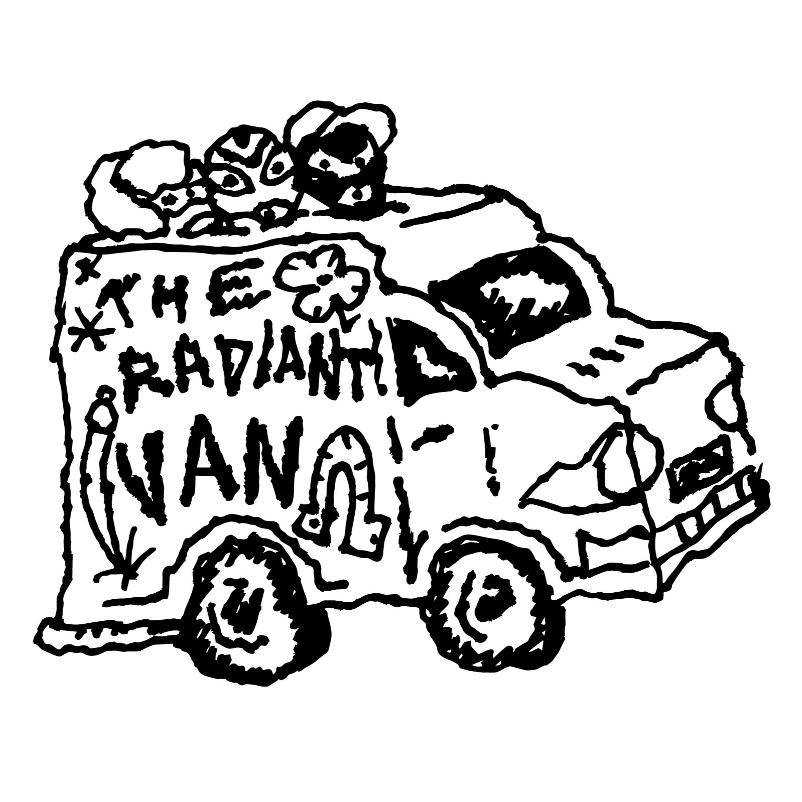 Grafica per The Radiant Van di CANEMORTO