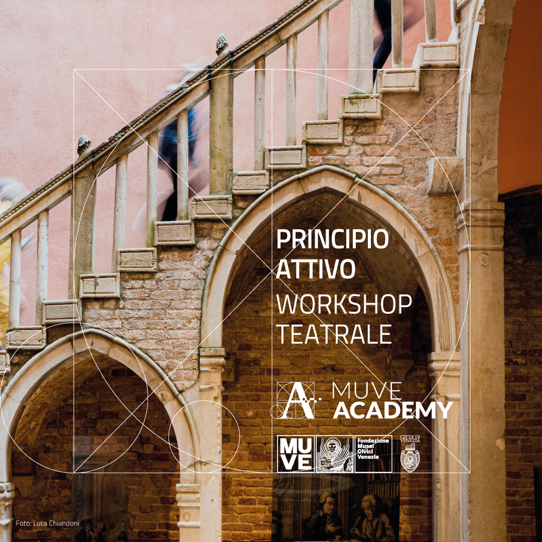 Grafica principio attivo workshop teatrale